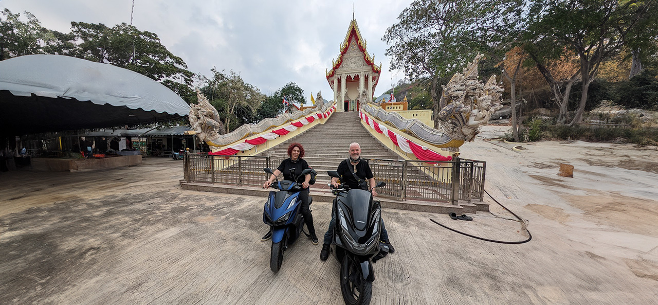 David and Dalma in Thailand